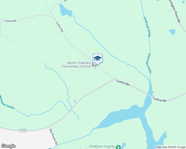 map of restaurants, bars, coffee shops, grocery stores, and more near 3380 Lystra Rd in Chapel Hill