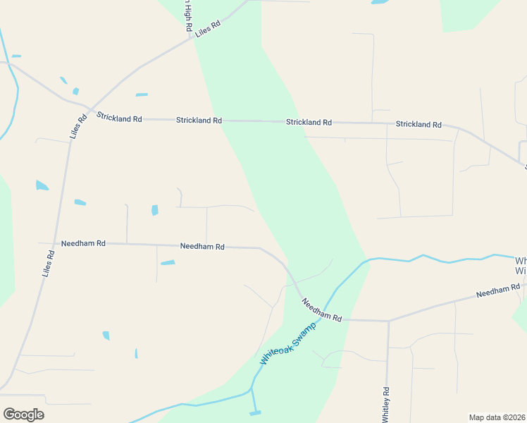 map of restaurants, bars, coffee shops, grocery stores, and more near 4612 Courtney Drive in Bailey