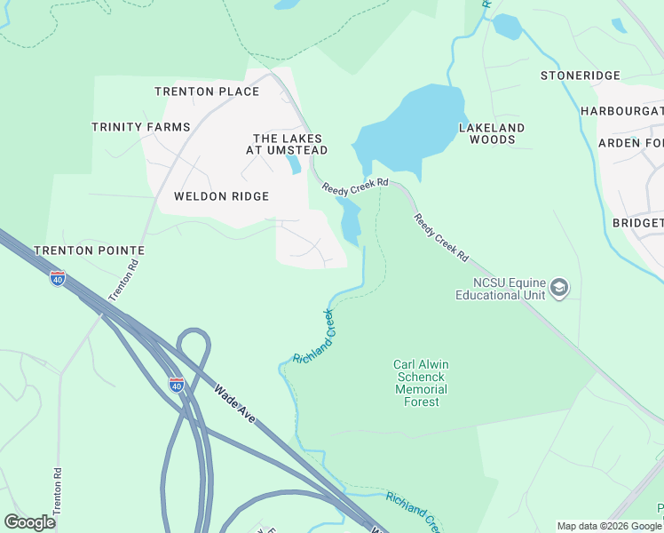 map of restaurants, bars, coffee shops, grocery stores, and more near 3300 Abney Place in Raleigh