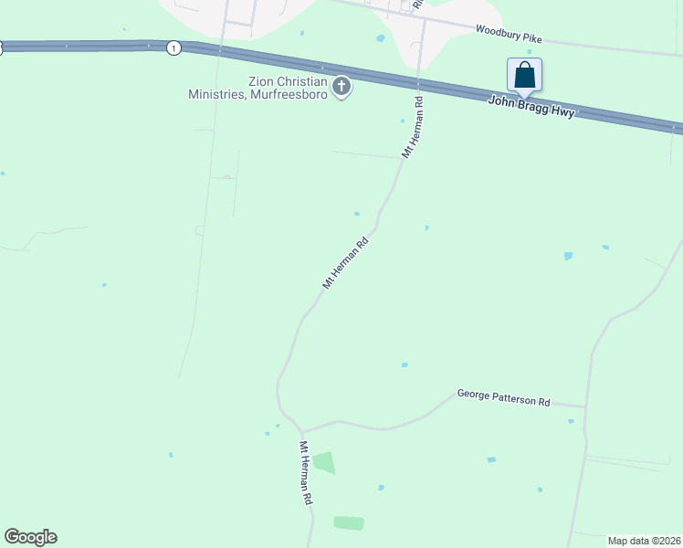 map of restaurants, bars, coffee shops, grocery stores, and more near 778 Mount Herman Road in Murfreesboro