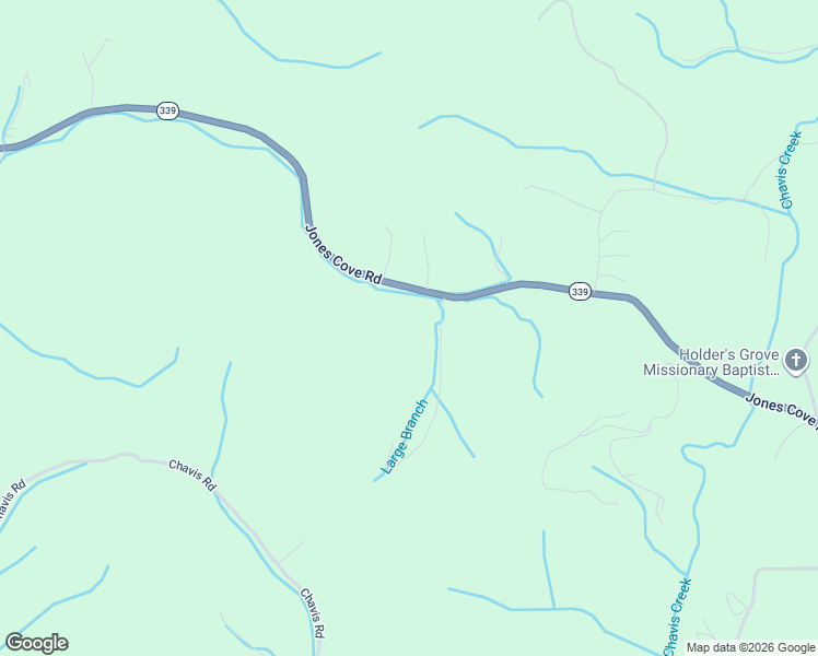 map of restaurants, bars, coffee shops, grocery stores, and more near 5194 Jones Cove Road in Cosby