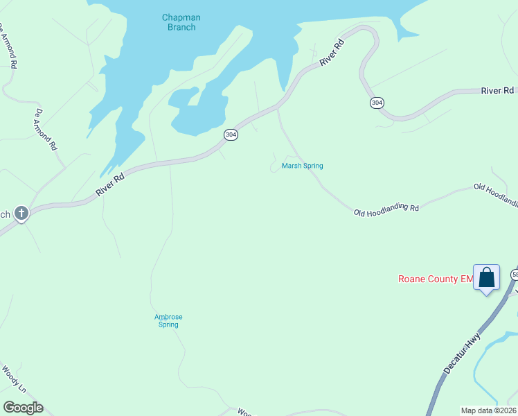 map of restaurants, bars, coffee shops, grocery stores, and more near 615 River Road in Kingston