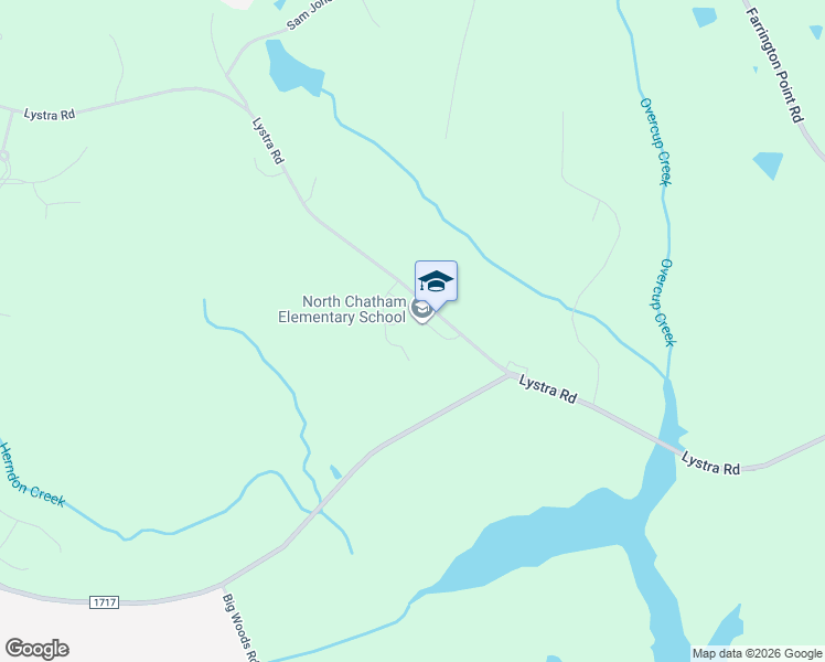 map of restaurants, bars, coffee shops, grocery stores, and more near 3380 Lystra Road in Chapel Hill