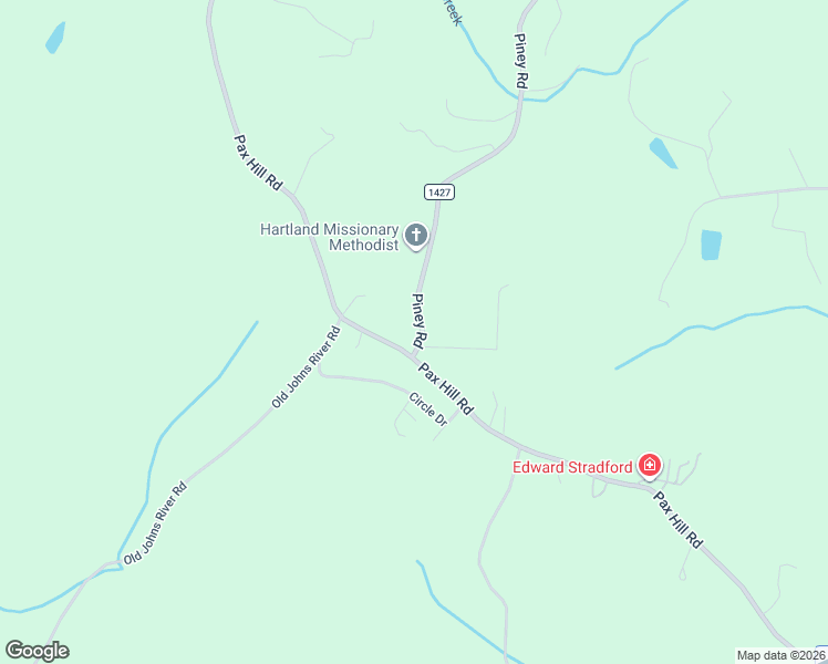 map of restaurants, bars, coffee shops, grocery stores, and more near 2757-2777 Pax Hill Road in Morganton