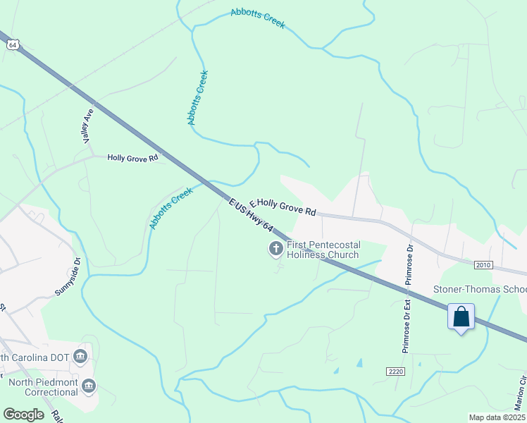 map of restaurants, bars, coffee shops, grocery stores, and more near 143 East Holly Grove Road in Lexington
