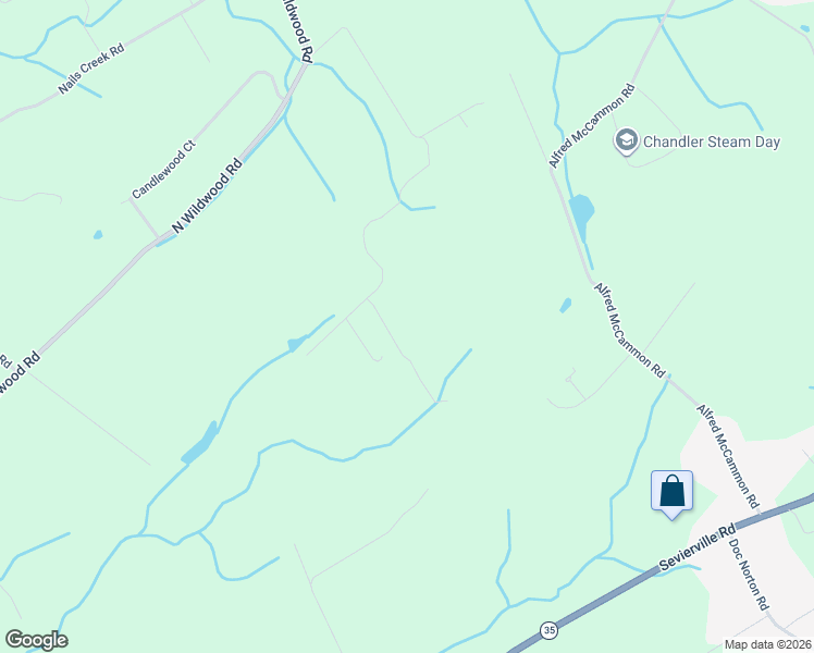 map of restaurants, bars, coffee shops, grocery stores, and more near 5413 Pryor Road in Maryville