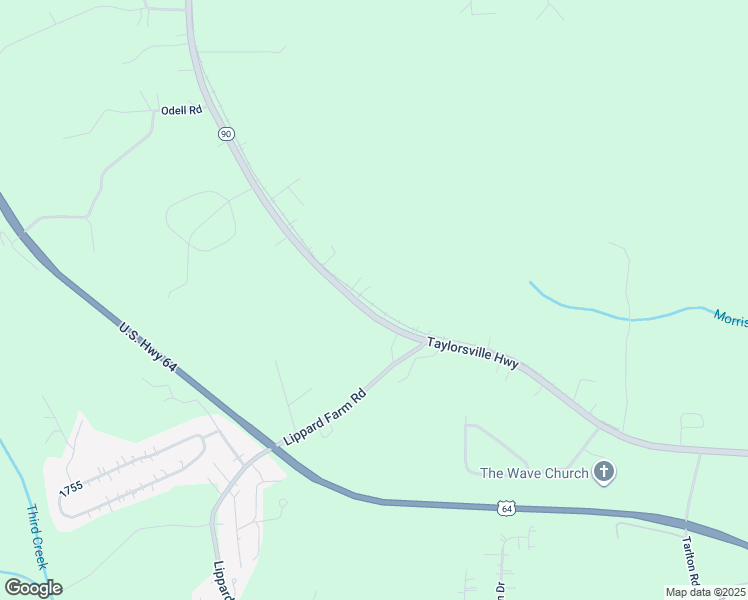 map of restaurants, bars, coffee shops, grocery stores, and more near 4274 Taylorsville Highway in Statesville