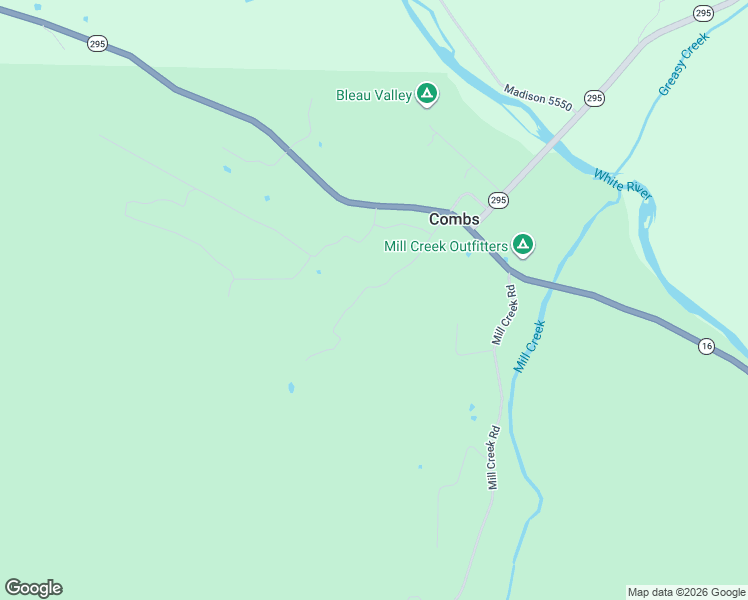 map of restaurants, bars, coffee shops, grocery stores, and more near 356 Madison 4281 in Elkins