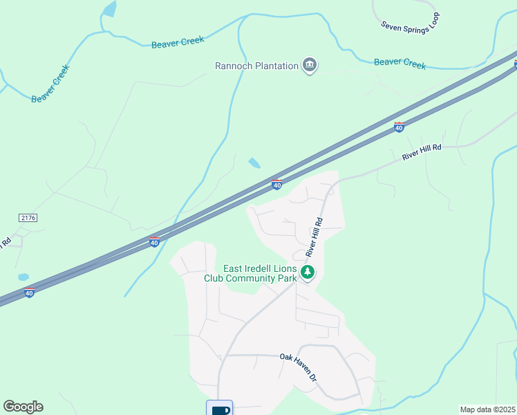 map of restaurants, bars, coffee shops, grocery stores, and more near 142 Sweetwater Drive in Statesville