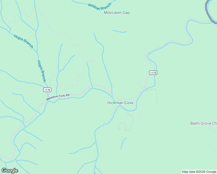 map of restaurants, bars, coffee shops, grocery stores, and more near 1616 Meadow Fork Road in Hot Springs