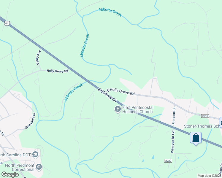map of restaurants, bars, coffee shops, grocery stores, and more near 143 East Holly Grove Road in Lexington