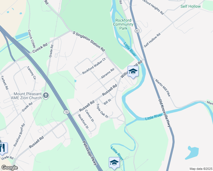 map of restaurants, bars, coffee shops, grocery stores, and more near 231 Rockford Cedar St in Rockford