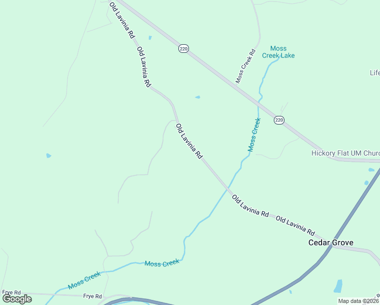 map of restaurants, bars, coffee shops, grocery stores, and more near 809 Old Lavinia Road in Cedar Grove