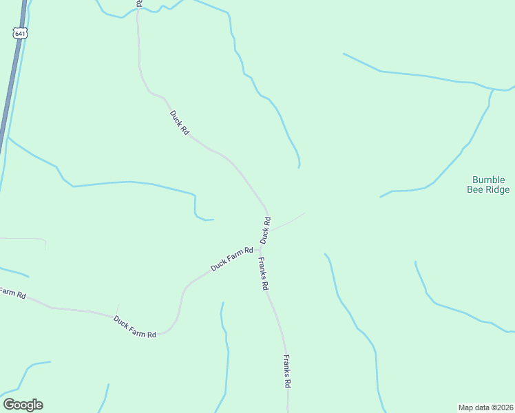 map of restaurants, bars, coffee shops, grocery stores, and more near 175 Duck Road in Sugar Tree