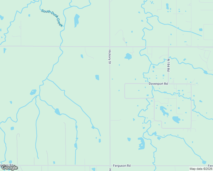 map of restaurants, bars, coffee shops, grocery stores, and more near 2350 North 180 Road in Mounds