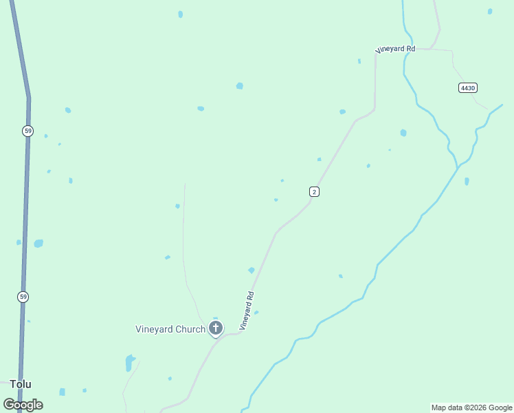 map of restaurants, bars, coffee shops, grocery stores, and more near 19271 Vineyard Road in Canehill