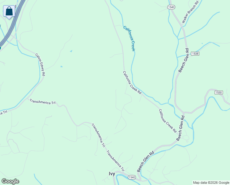 map of restaurants, bars, coffee shops, grocery stores, and more near 135 Brancer Dr in Mars Hill