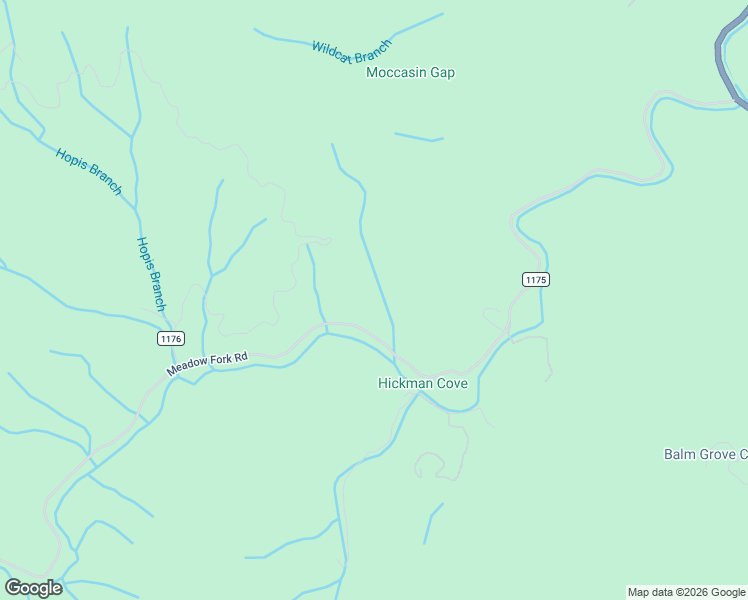 map of restaurants, bars, coffee shops, grocery stores, and more near 1616 Meadow Fork Road in Hot Springs