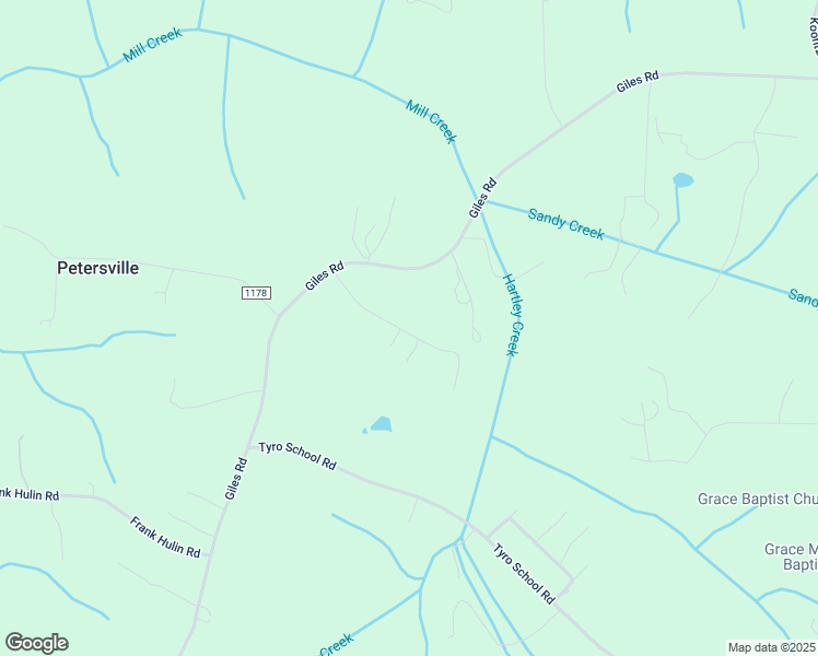 map of restaurants, bars, coffee shops, grocery stores, and more near 317 Eulala Leonard Road in Lexington