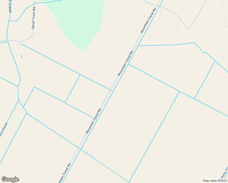 map of restaurants, bars, coffee shops, grocery stores, and more near 1395 Mountain Canal Road in Creswell