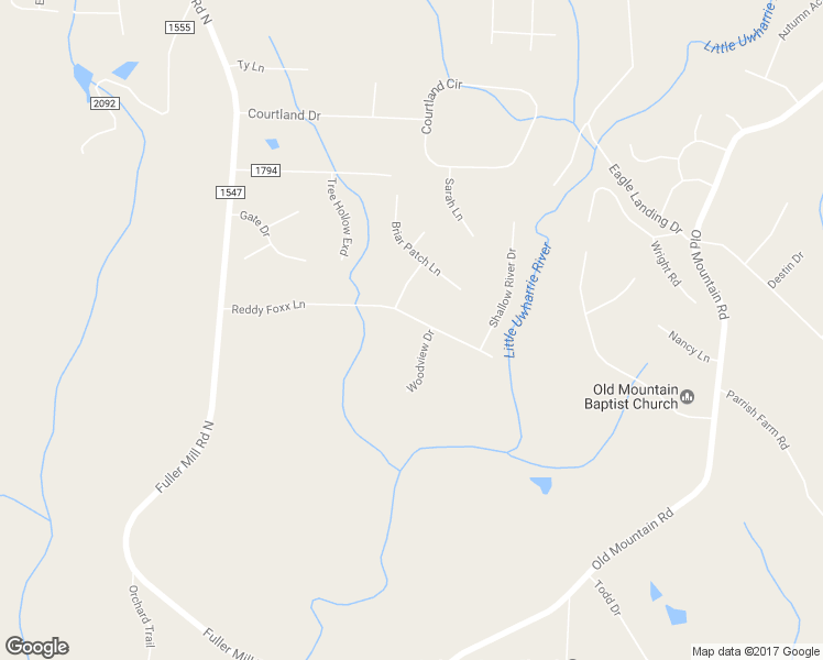 map of restaurants, bars, coffee shops, grocery stores, and more near 7085 Reddy Foxx Lane in Thomasville
