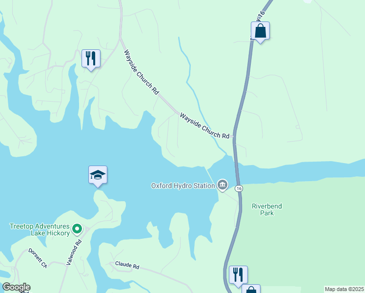 map of restaurants, bars, coffee shops, grocery stores, and more near 157 Whittington Ridge Drive in Taylorsville