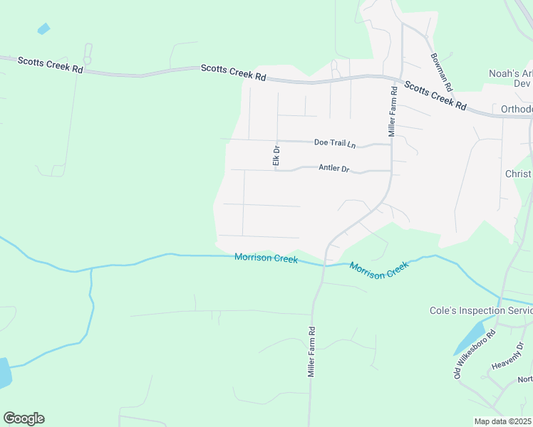 map of restaurants, bars, coffee shops, grocery stores, and more near 120 Ridgeview Road in Statesville