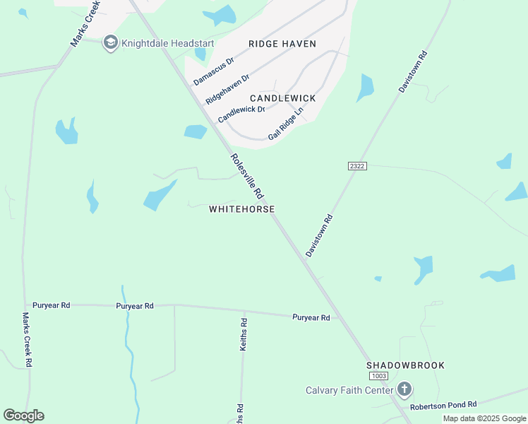 map of restaurants, bars, coffee shops, grocery stores, and more near 4309 Old Barn Court in Wendell