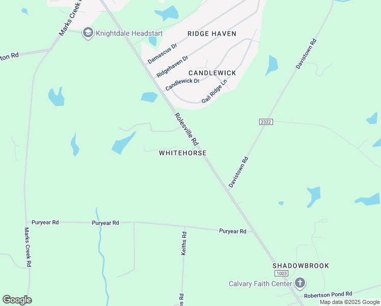map of restaurants, bars, coffee shops, grocery stores, and more near 5812 Farmfield Drive in Wendell
