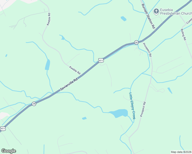 map of restaurants, bars, coffee shops, grocery stores, and more near 5150 Sevierville Road in Maryville
