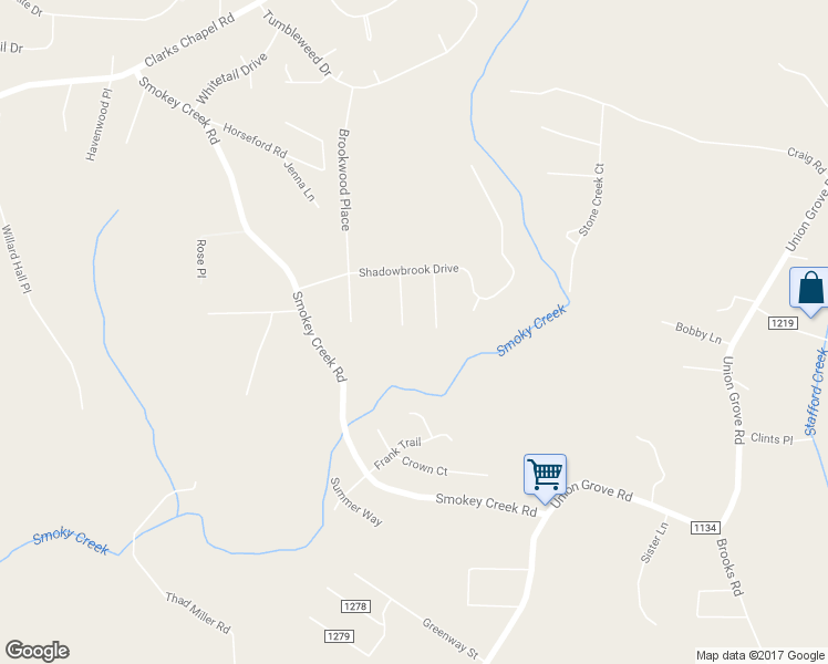 map of restaurants, bars, coffee shops, grocery stores, and more near 4126 Alderbrook Court in Lenoir