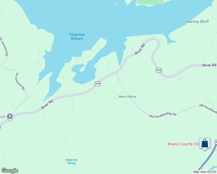 map of restaurants, bars, coffee shops, grocery stores, and more near 615 River Road in Kingston