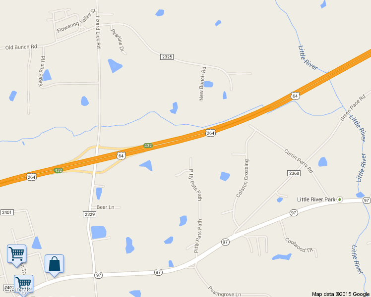 map of restaurants, bars, coffee shops, grocery stores, and more near 1300 Pitty Pats Path in Zebulon