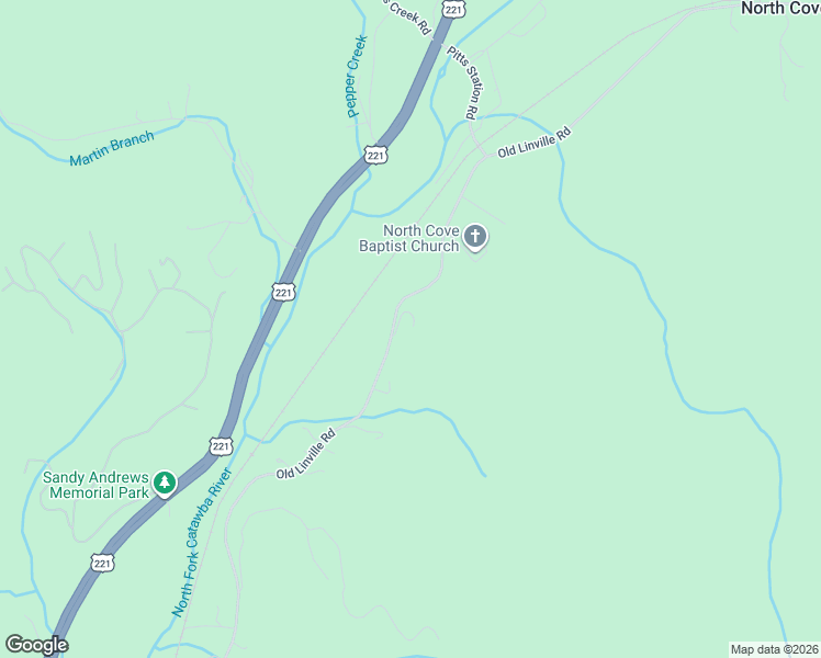 map of restaurants, bars, coffee shops, grocery stores, and more near 1886 Old Linville Road in Marion