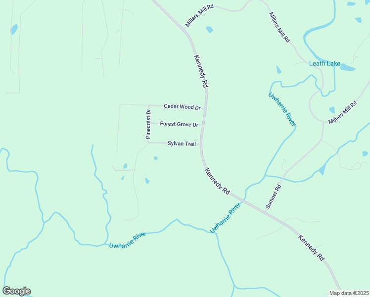 map of restaurants, bars, coffee shops, grocery stores, and more near 5137 Sylvan Trail in Trinity