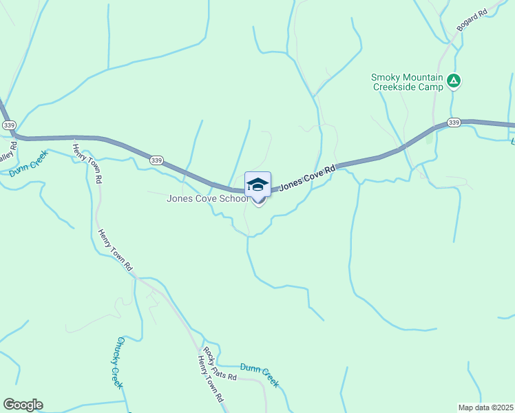 map of restaurants, bars, coffee shops, grocery stores, and more near 4554 Jones Cove Road in Cosby