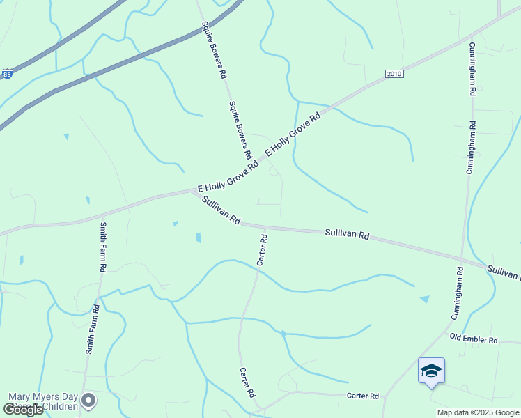 map of restaurants, bars, coffee shops, grocery stores, and more near 157 Adolina Court in Thomasville