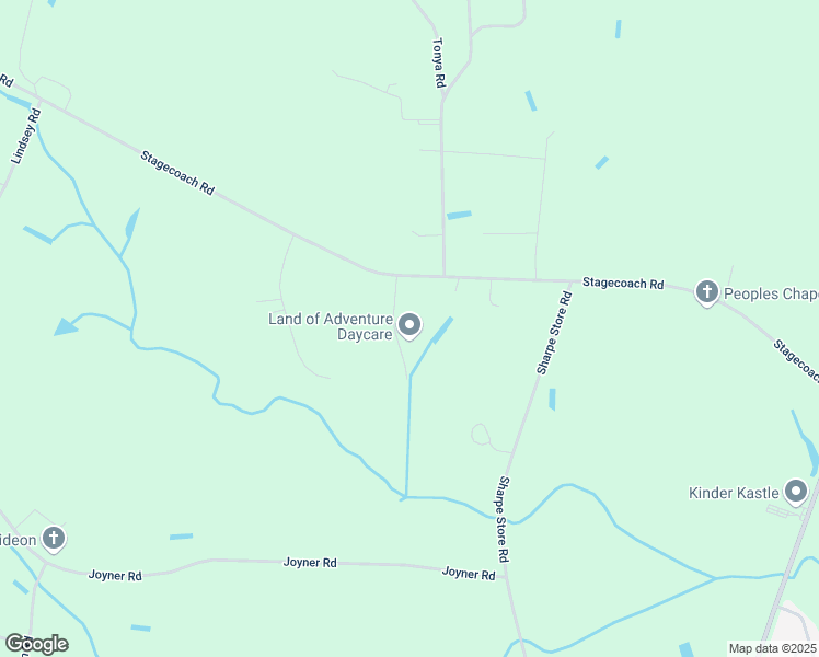 map of restaurants, bars, coffee shops, grocery stores, and more near 6327 Everette Lane in Elm City