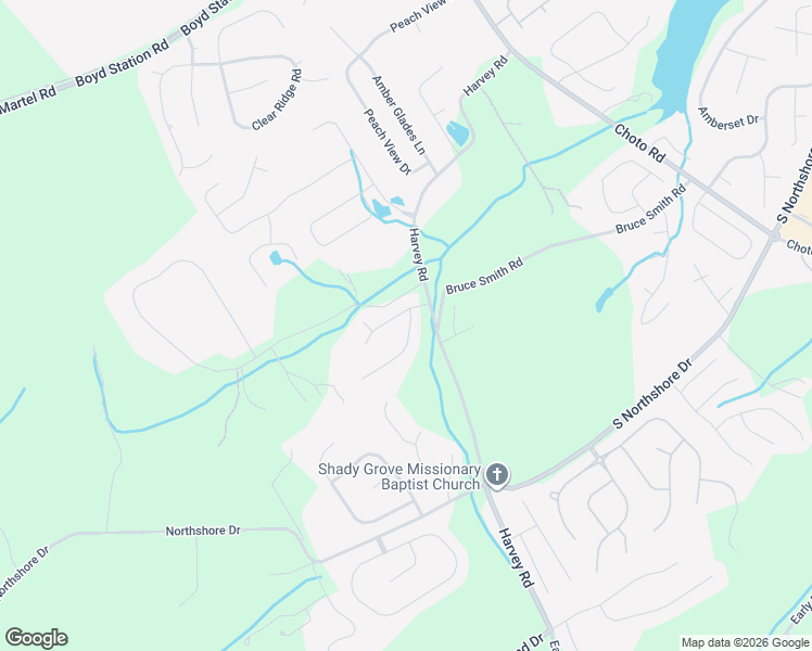 map of restaurants, bars, coffee shops, grocery stores, and more near 12705 Capricorn Lane in Knoxville