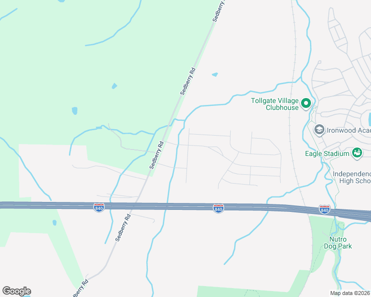 map of restaurants, bars, coffee shops, grocery stores, and more near 1821 Sedberry Road in Franklin