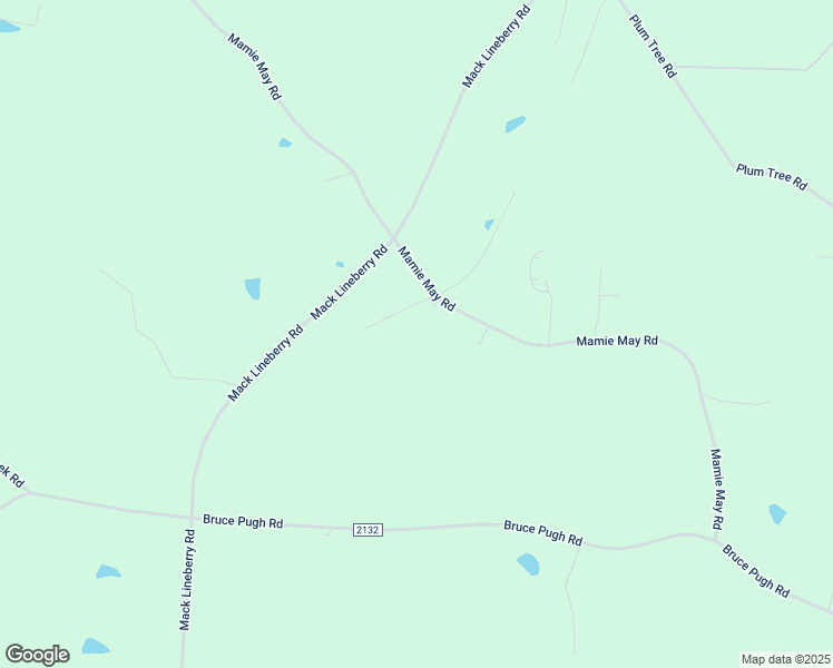 map of restaurants, bars, coffee shops, grocery stores, and more near 3402 Mamie May Road in Franklinville
