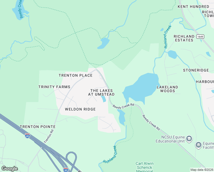 map of restaurants, bars, coffee shops, grocery stores, and more near 3711 Reedy Creek Road in Raleigh
