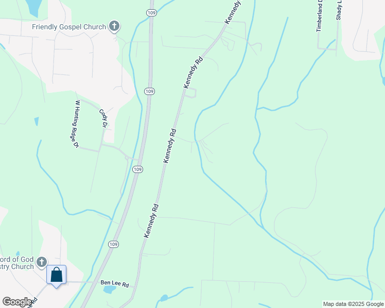 map of restaurants, bars, coffee shops, grocery stores, and more near 192 Christine Lane in Thomasville