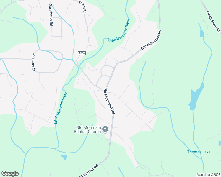 map of restaurants, bars, coffee shops, grocery stores, and more near 2996 Old Mountain Road in Trinity