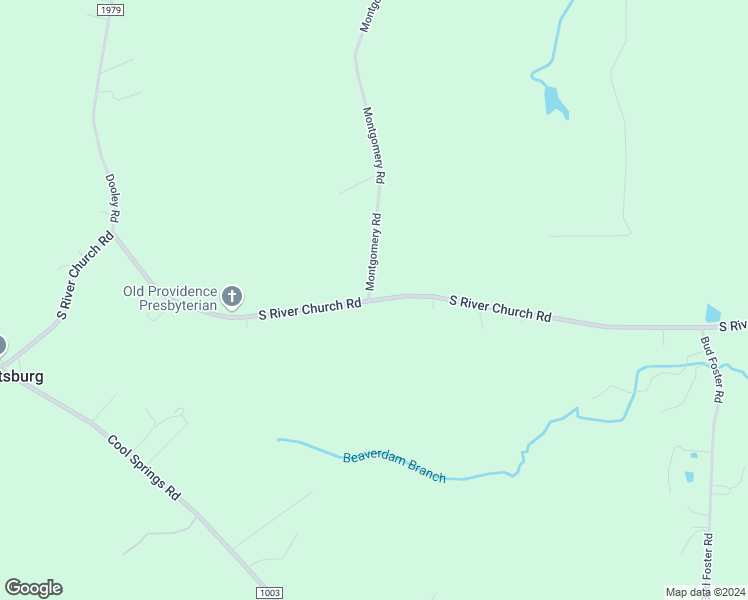 map of restaurants, bars, coffee shops, grocery stores, and more near South River Church Road in Cleveland