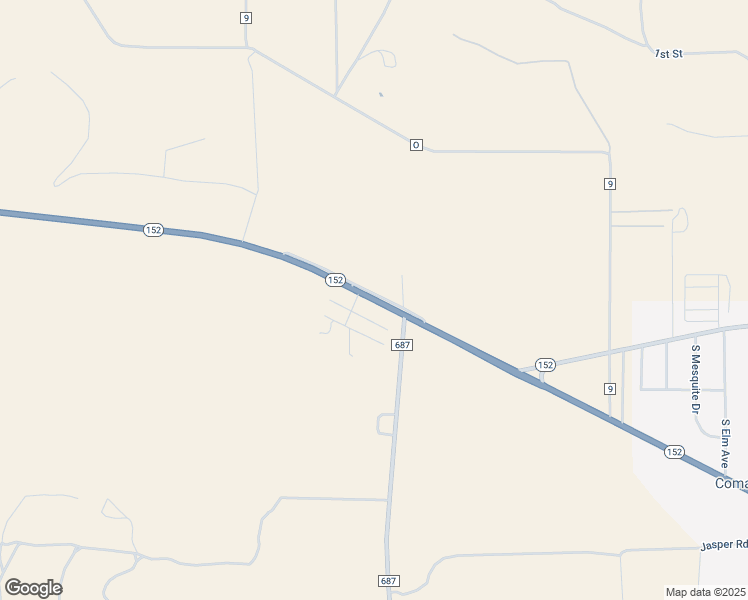 map of restaurants, bars, coffee shops, grocery stores, and more near 8347 Texas 152 in Stinnett