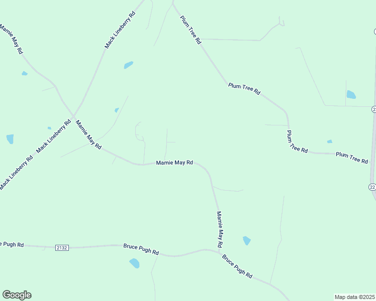 map of restaurants, bars, coffee shops, grocery stores, and more near 3633 Mamie May Road in Franklinville
