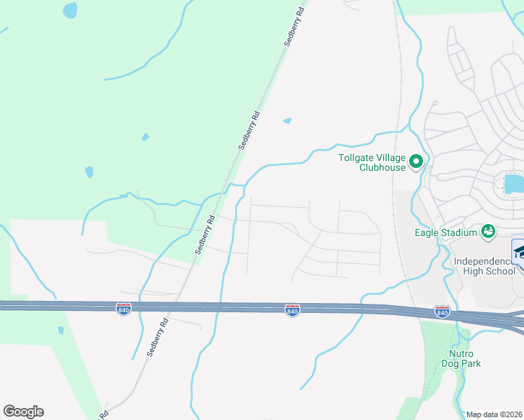 map of restaurants, bars, coffee shops, grocery stores, and more near 1824 Sedberry Road in Franklin