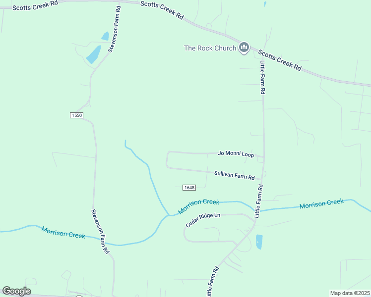 map of restaurants, bars, coffee shops, grocery stores, and more near 255 Jo Monni Loop in Statesville