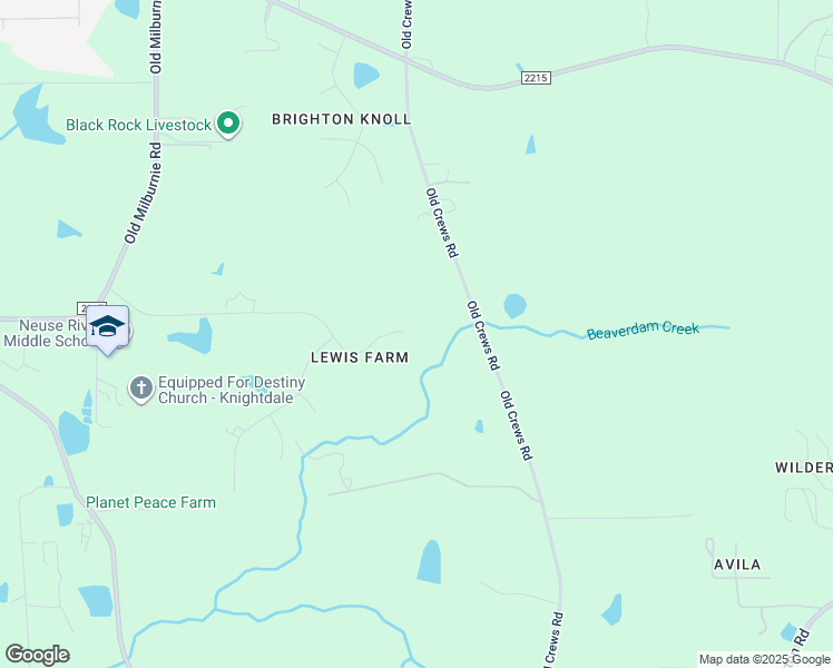 map of restaurants, bars, coffee shops, grocery stores, and more near 4324 Old Lewis Farm Road in Raleigh